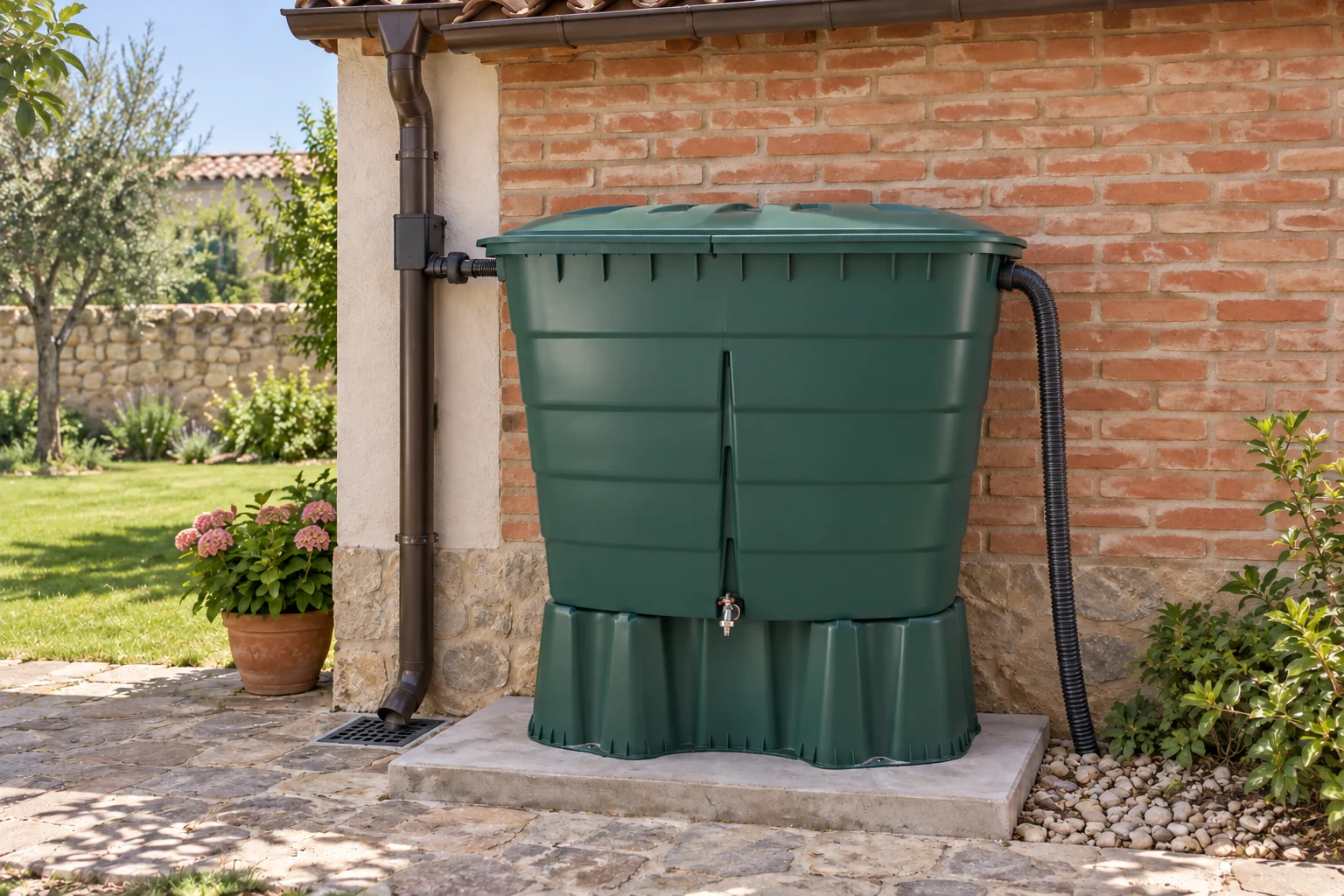 Depósitos de agua pluvial en Palencia